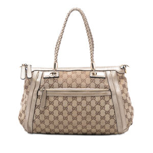 Pre-Loved Gucci GG Canvas Bella Satchel